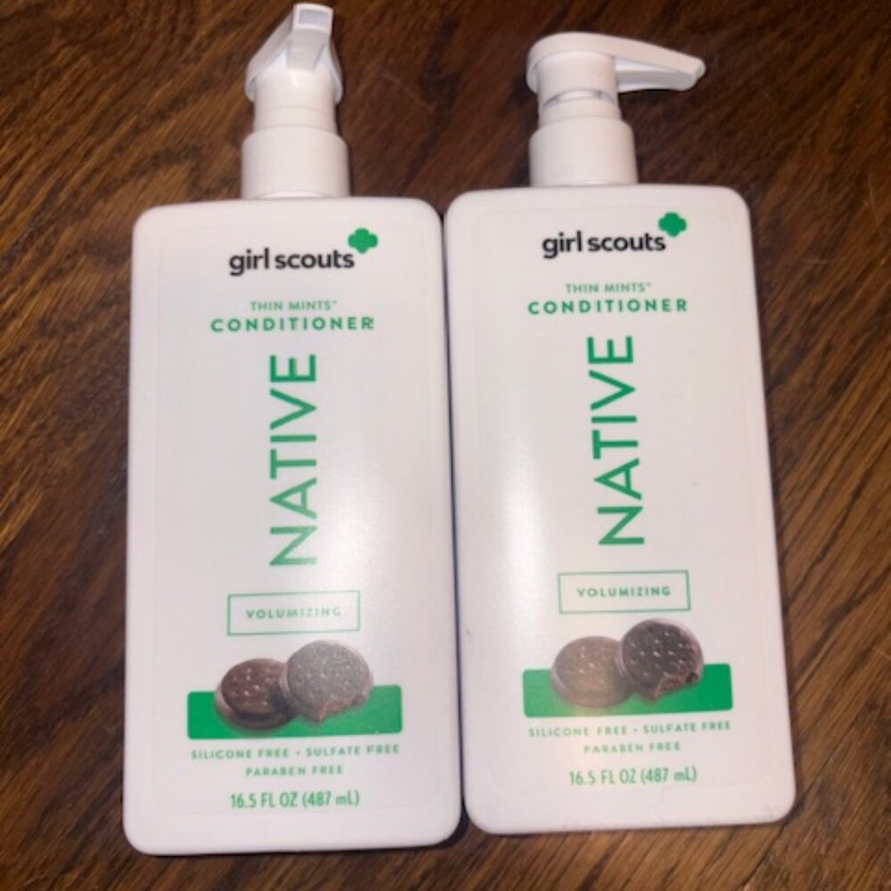 NEW- 2 Native Girl Scouts Thin Mints Conditioner